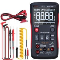 Digital Multimeter ZT-X 102A 9999 T-RMS Auto Range EBTN DC AC Voltmeter Ammeter Capacitor Ohm Tester Better than ANENG Q1