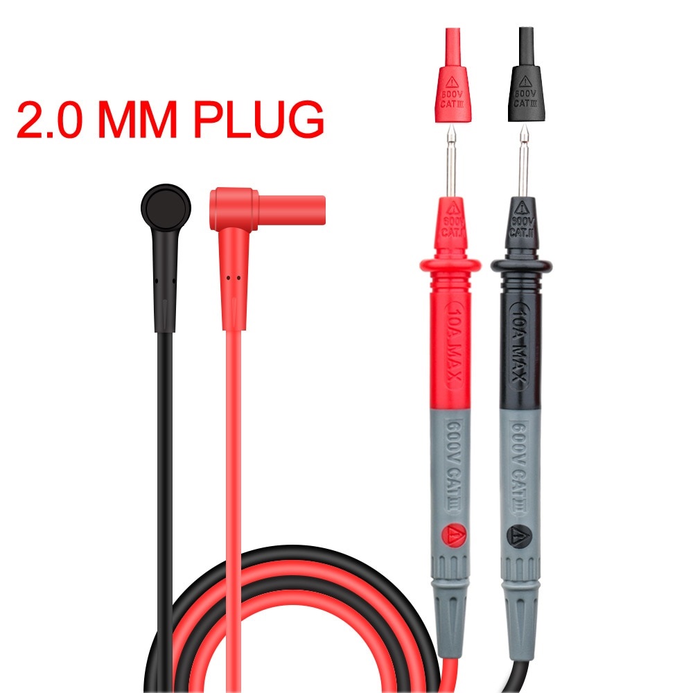 Universal Probe Test Leads Pin for Digital Multimeter GD118B Needle Tip Meter Multi Meter Tester Lead Probe Cable 1000V 10A