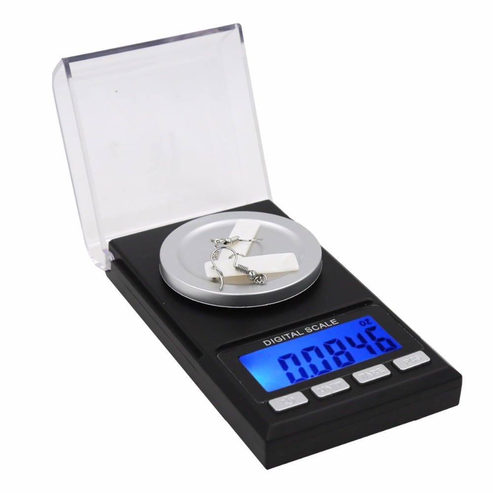 high precision 50g x 0.001g Digital Pocket Electronic gold scales Jewelry Scale weigh Balance Gram LCD Display 40%Off
