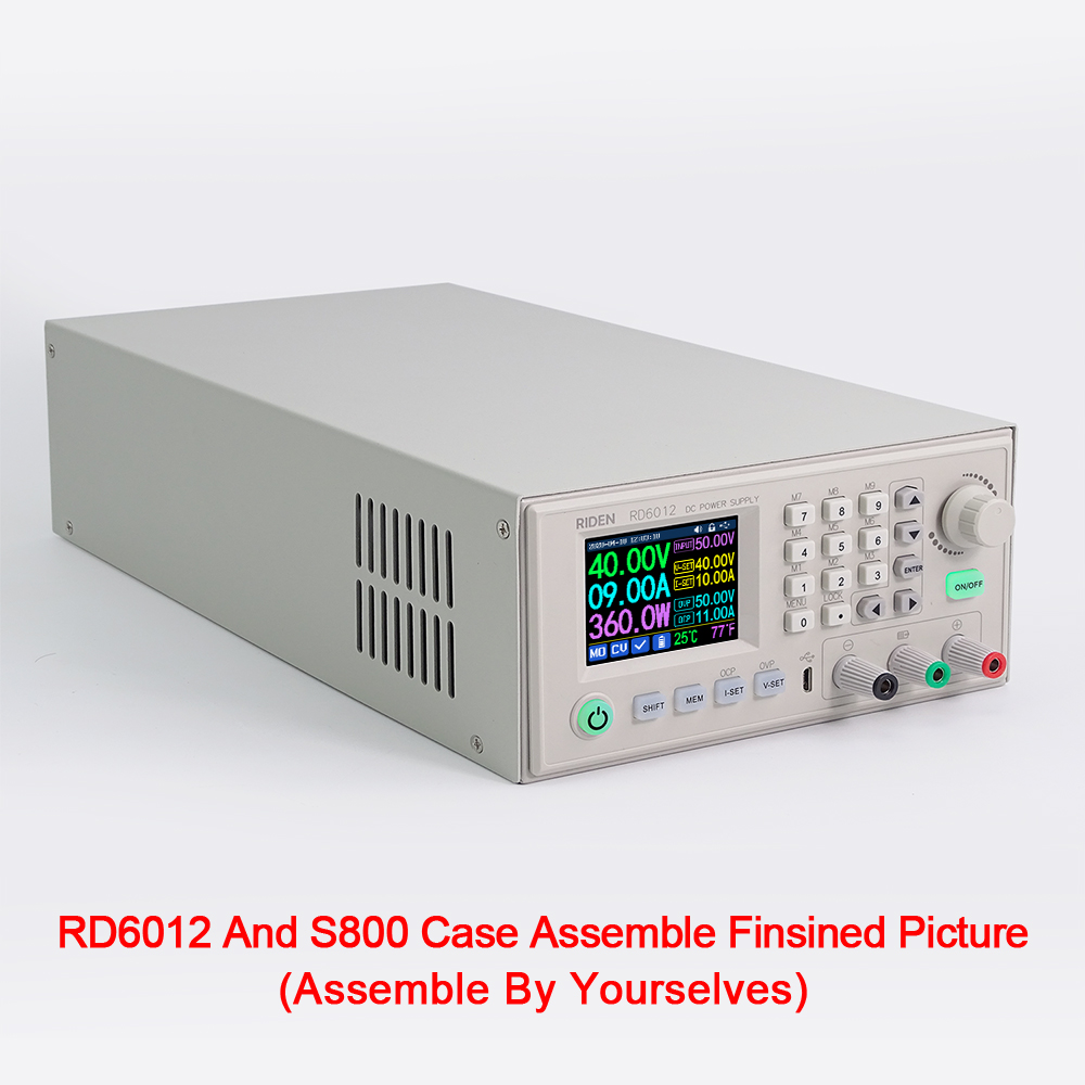Digital power supply case S800 S12D and Switch Power Supply for RD6012 RD6018  only metal housing not contain power supply