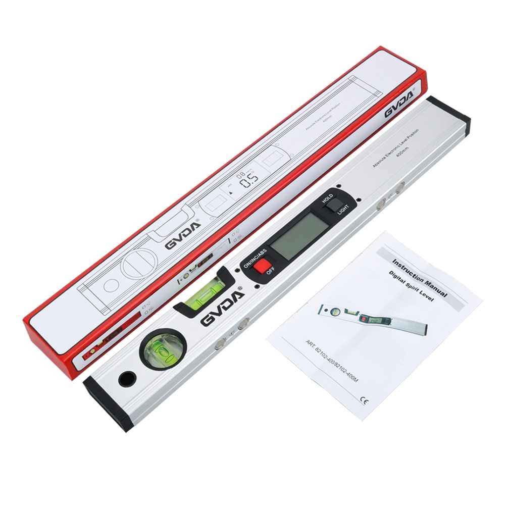 400M Digital Spirit level Bubble Magnetic Electric Level 360 degree Angle Finder Protractor Inclinometer Horizontal Scale Ruler