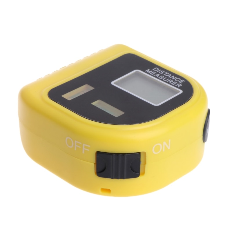 CP-3010 18M Mini Ultrasonic Digital Tape Measure Laser Range Finder Distance Meter & Laser Pointer Rangefinder Level Tool