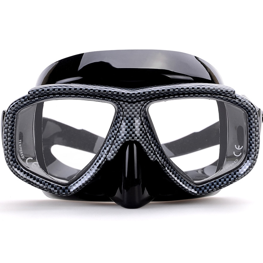 diving Mask Camouflage anti fog for spearfishing gear swimming masks googles nearsighted lenses short-sighted