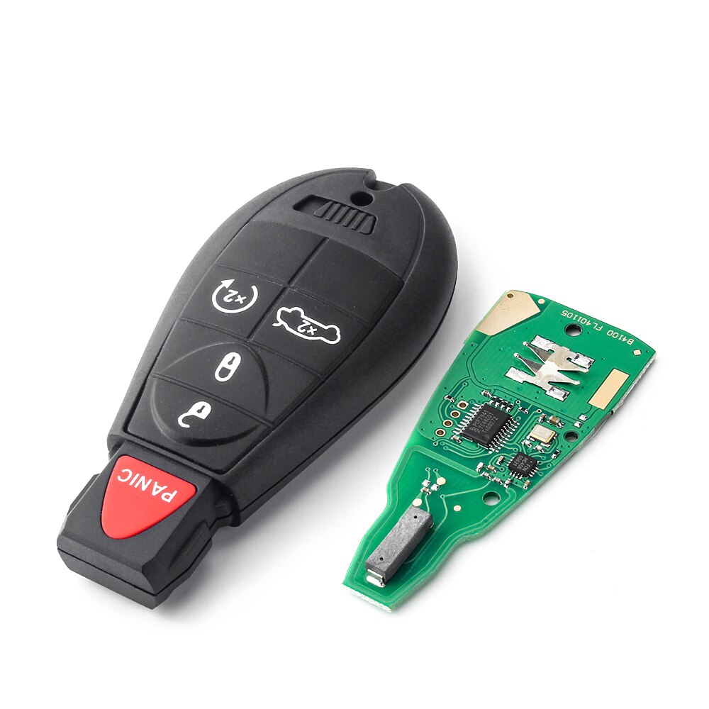 Dodge Dart 2012 2013 2014 2015 2016 M3N32297100 5 Buttons Car Remote Key Fob 433mhz ID46 Chip Keyless Smart Car Key