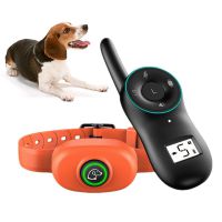 Dog Training Collar Waterproof Dog Electric Collar USB Rechargeable Remote Dog Bark Control Collar Dog Anti Bark Trainer
