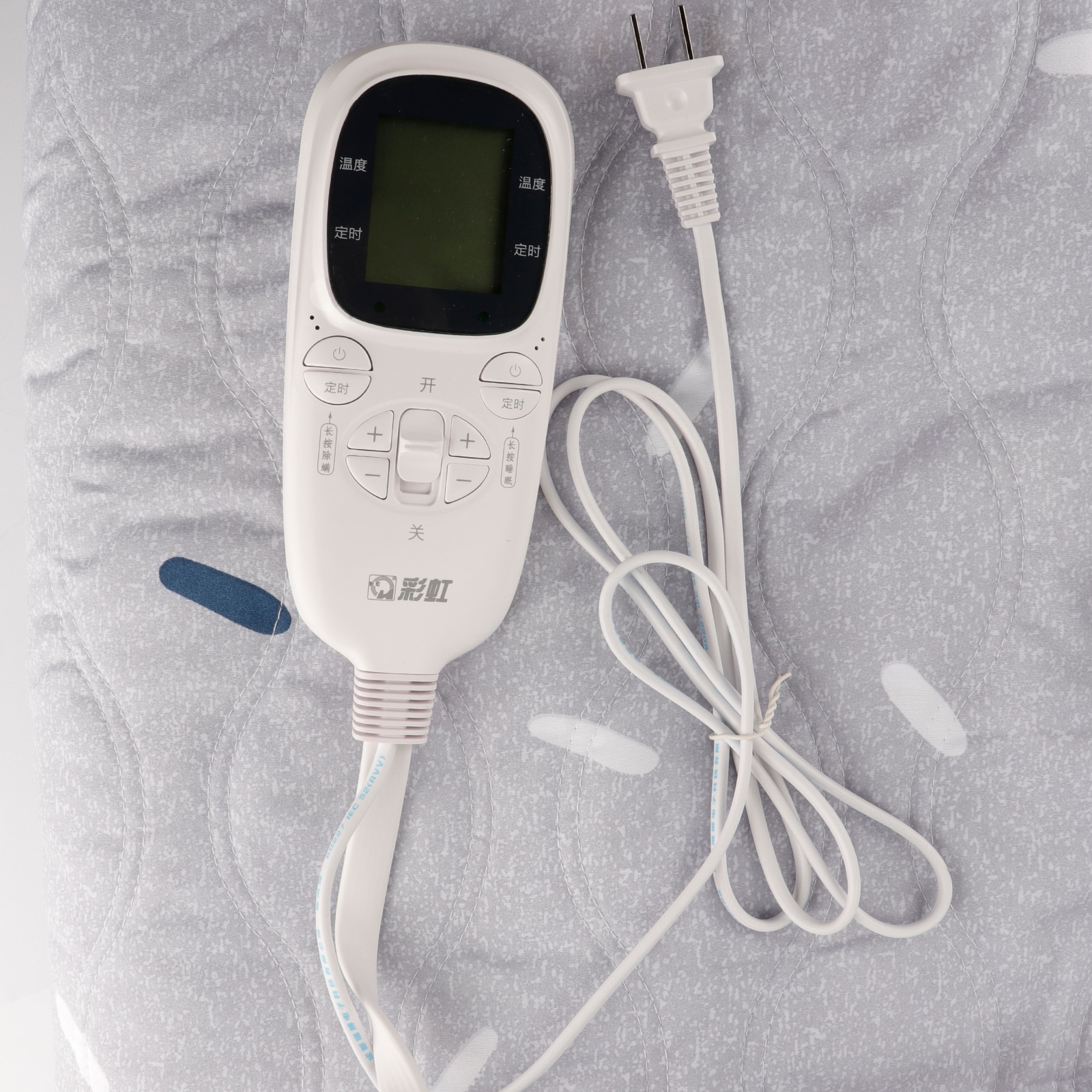 W39E Double Electric Blanket Heated Warmer Timer Body Heater Mattress Winter Bed Warmer Automatic Temperature Control