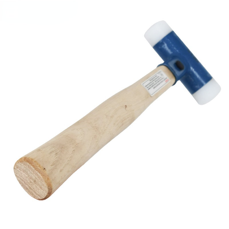 30mm-60mm Double Face Tap Nylon Hammer For Multifunctional hand tool hard plastic and Walnut wood handle diameter tools