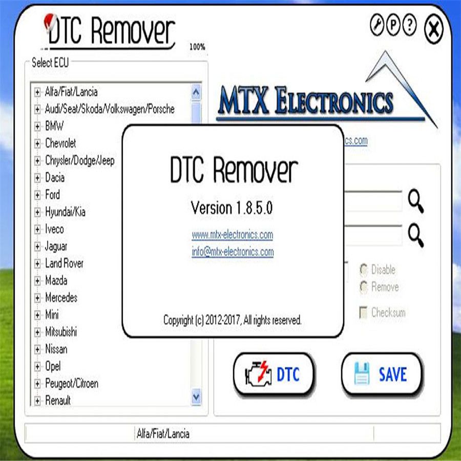 New Arrival DTC Remover Ver: 1.8.5 Software