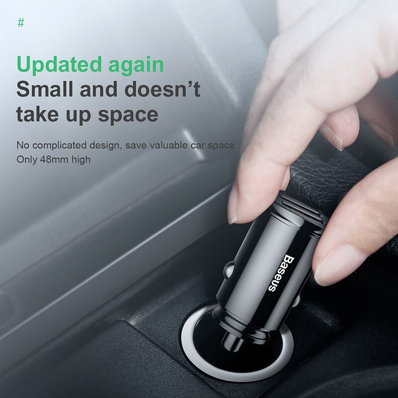 Dual USB Car Charger 5A Fast Charing 2 Port 12-24V Cigarette Socket Lighter Car USBC Charger for iPhone 12 Power Adapter