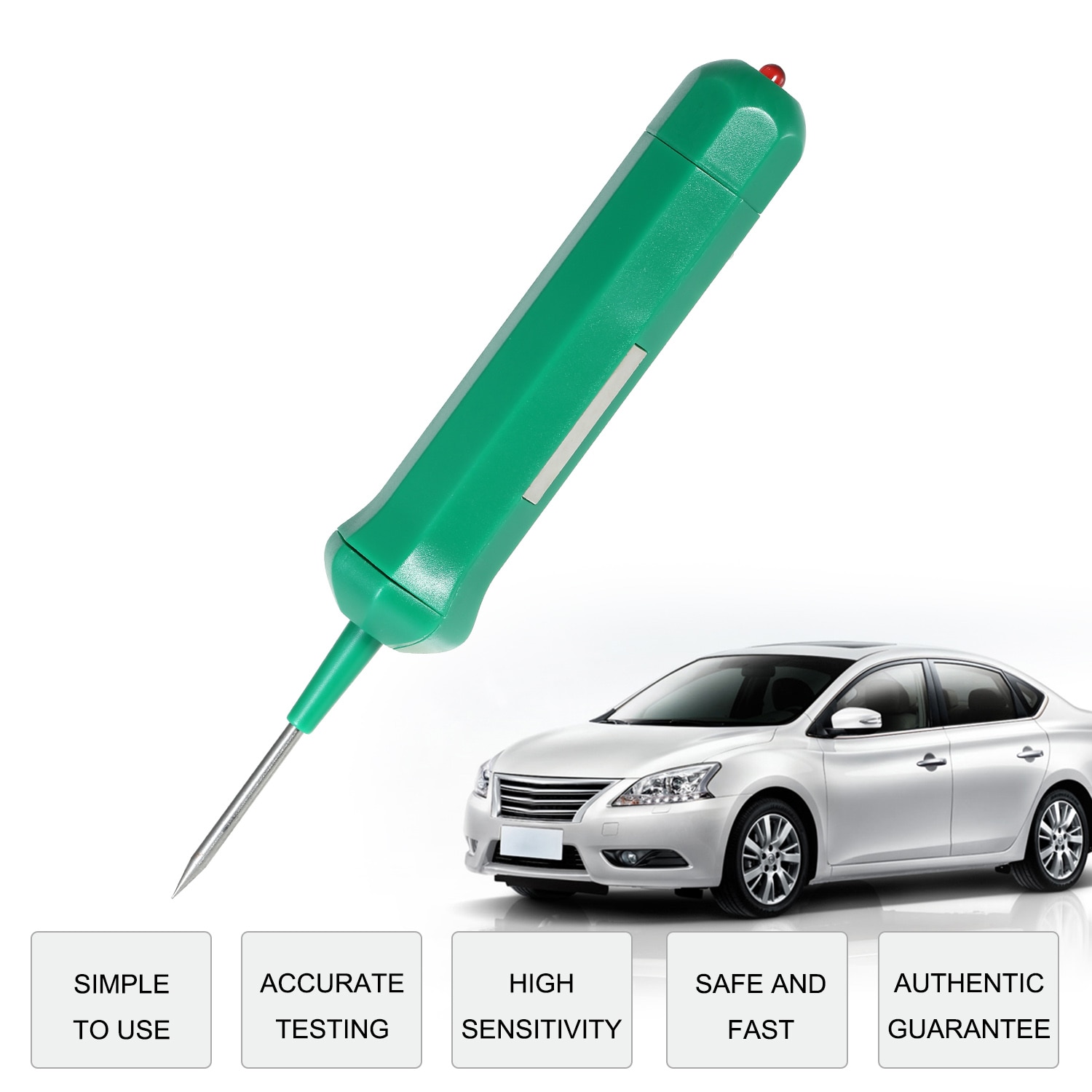 DY15 Auto Car Circuit Pen Tester 12V Automotive Cordless Circuit Tester Voltage Diagnostic Pencil Multi-function Line Detection