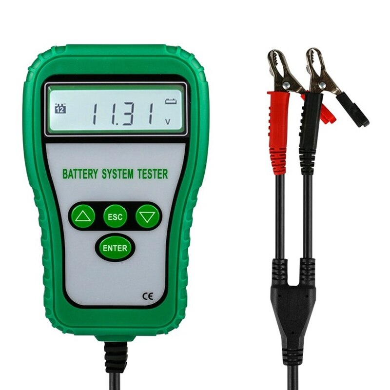 DY216 12V Car Battery Tester 100-1700 CCA Load Digital Tester Battery System Detect Auto Battery Meter Analyzer Car Tool