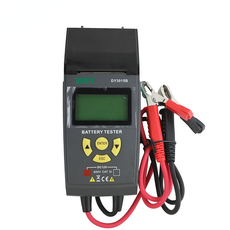 DUOYI DY3015B 12V 24V  Car Battery Tester Auto Cranking Charging Tester CCA Lead-acid Multifunction Digital Analyzer Diagnostic