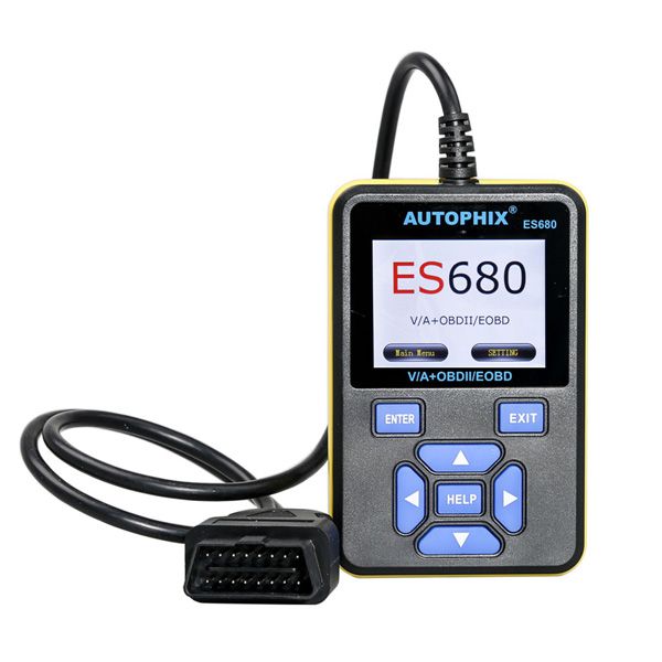 New AUTOPHIX E-SCAN ES680 V-A-G RPO+OBD Scanner Supports Multi-Language