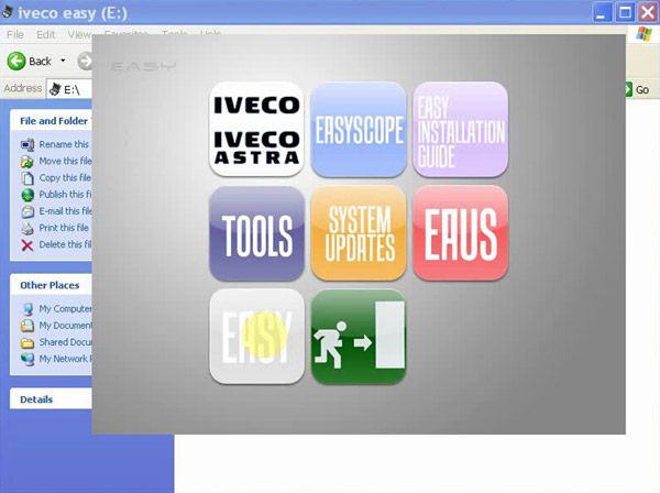 EASY E.A.SY (Electronic Advanced System) Software with Keygen for IVECO with database