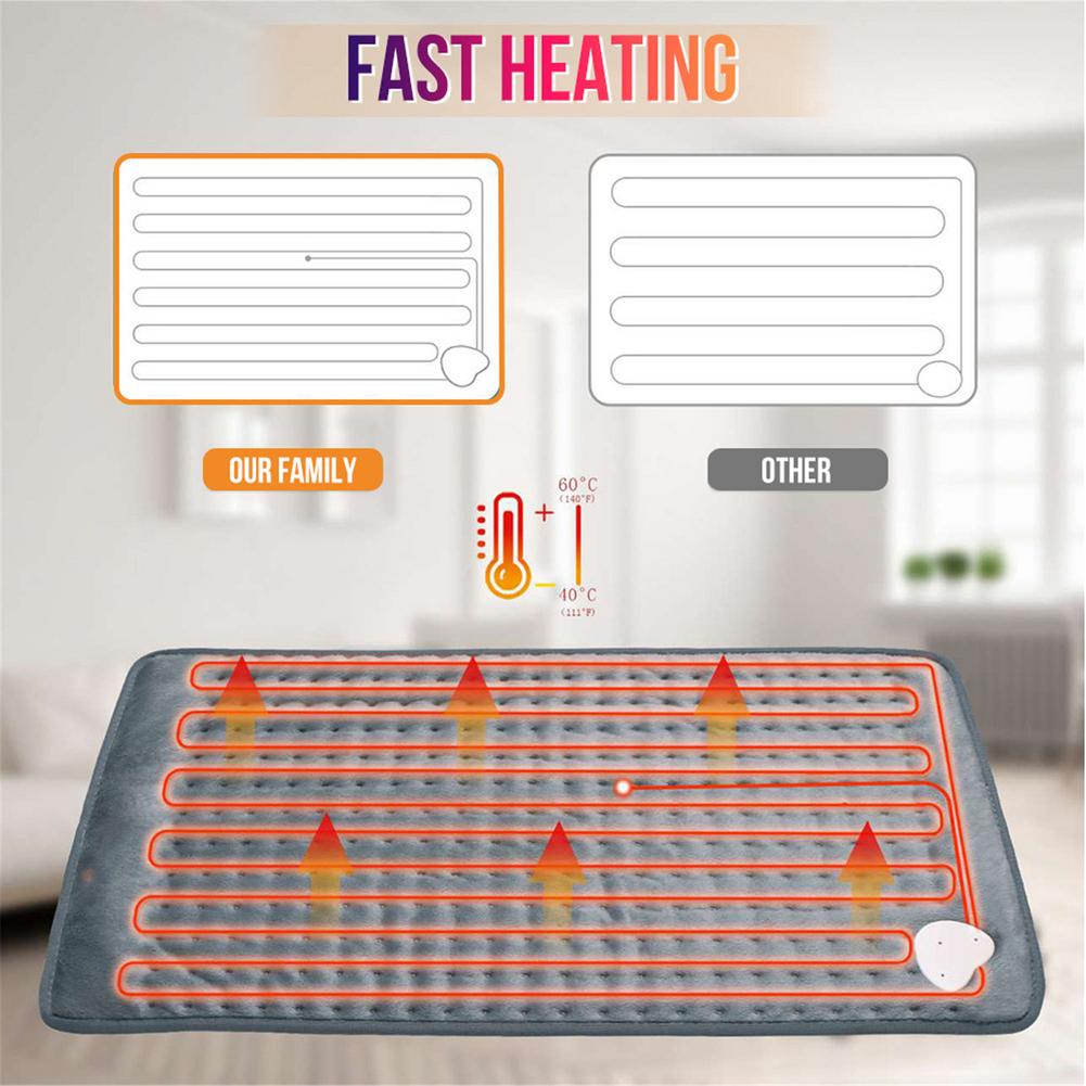 Electric Blanket Thickened Heating Double-layer Adjustable Electric Heater Electric Blanket Mattress