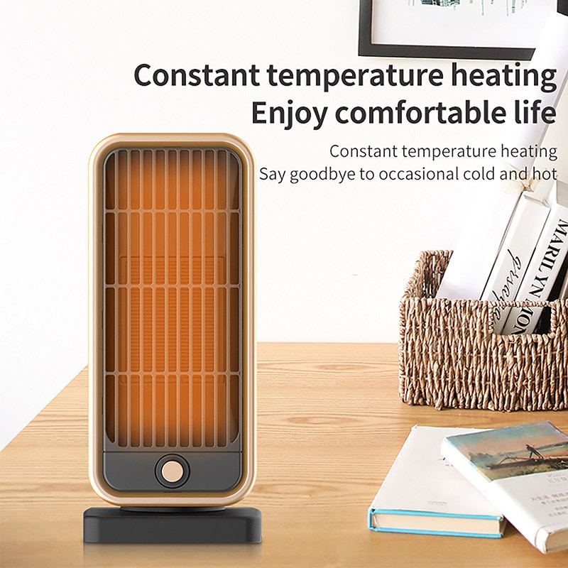 500W Electric Heater For Room Heating Warmer Overheat Protection Ceramic Heater 220V Low Noise for Bedroom Household Appliances