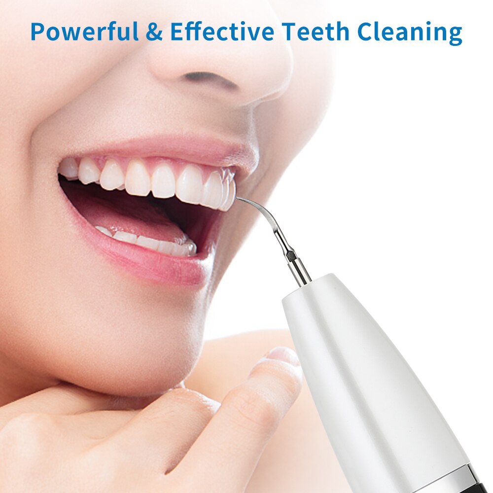 Ultrasonic Calculus Remover Electric Portable Dental Scaler Tooth Cleaner Sonic Smoke Stains Tartar Plaque Oral Irrigator Tools