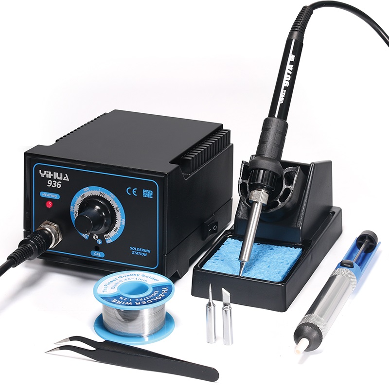 YIHUA 936 937D 939D+ 40W Soldering Iron Soldering Station Adjustable Constant Temperature Electric Soldering Iron Station Repair Tools