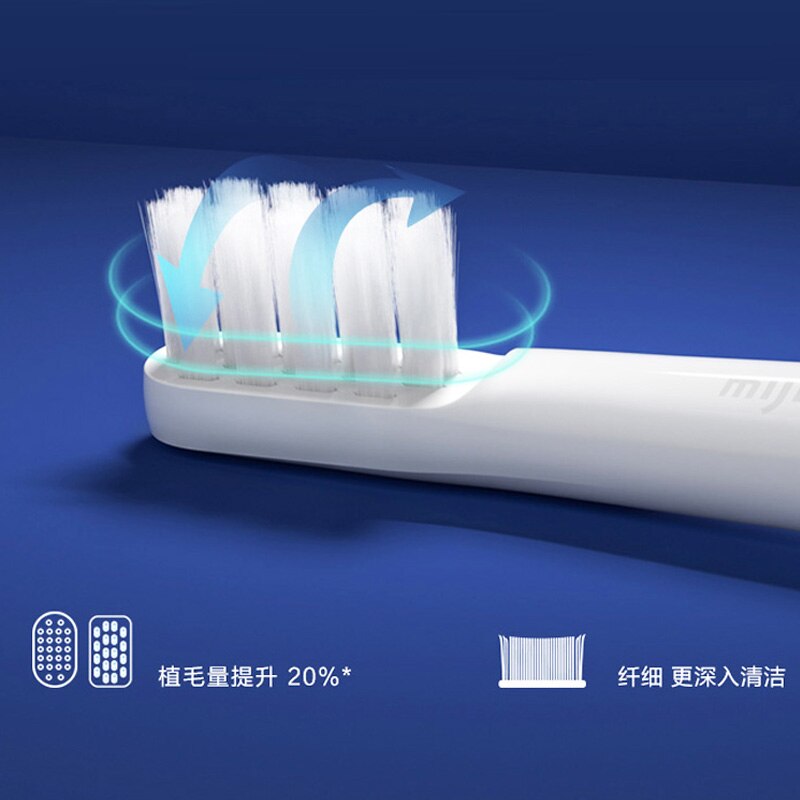 T100 Sonic Electric Toothbrush Adult Ultrasonic Automatic Toothbrush USB Rechargeable Waterproof Tooth Brush Xiami