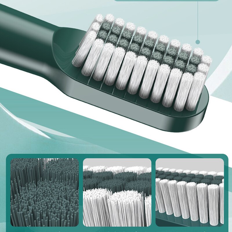 New 3-in-1 Electric Toothbrush Fully Automatic Sonic Induction Toothbrush DuPont Antibacterial Toothbrush Head Cleansing Beauty