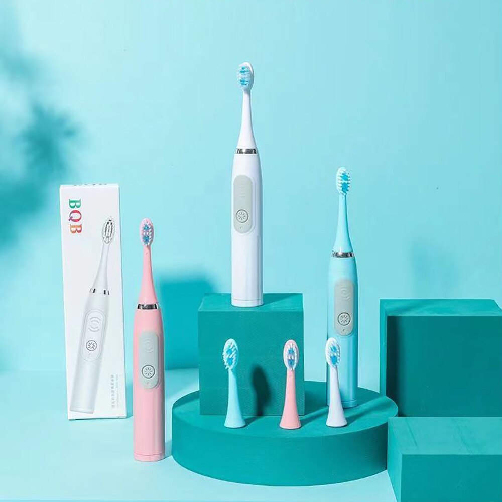 Sonic Automatic Portable Battery-powered Electric Toothbrush Adult And Child Soft Hair Gum Care Home Travel Oral Care