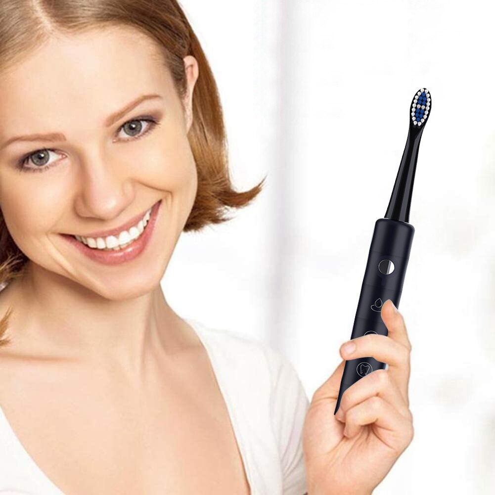 Electric Toothbrush USB Rechargeable Ultrasonic Sonic Electronic Brushes Waterproof Ultrasonic Brush for Adult Personal Care