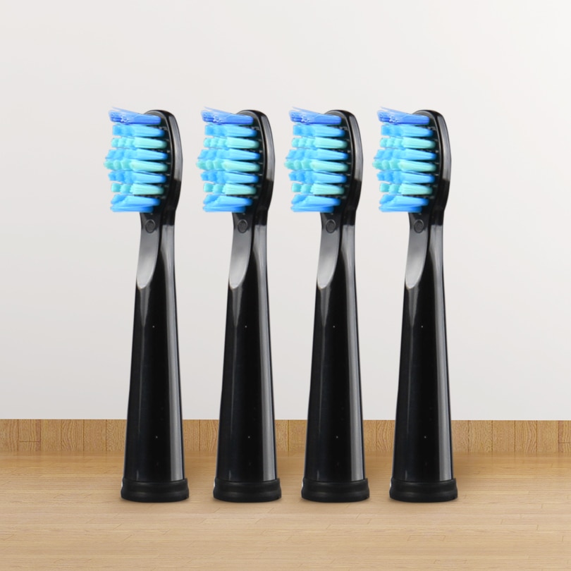 Electric Toothbrush Heads Sonic Replacement Brush Heads Fits for SG515/SG551/SG958/SG910/E2/E4/E9 with Faded Bristles