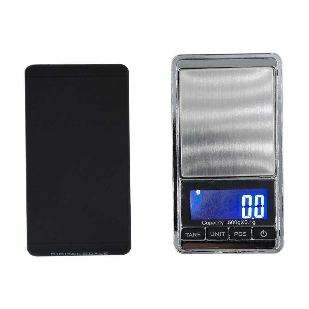 500g/0.01g 1000g 0.1g Electronic Scale Precision Portable Pocket LCD Digital Jewelry Scales Weight Balance Gram Scale 30%OFF