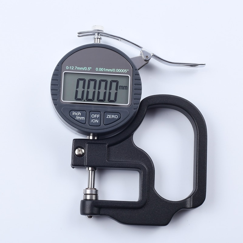 0.001mm Electronic Thickness Gauge 10mm Digital Micrometer Thickness Meter 25mm Micrometro Thickness Tester RS232 Data Output