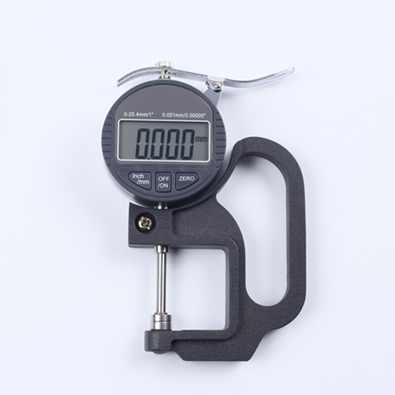 0.001mm Electronic Thickness Gauge 10mm Digital Micrometer Thickness Meter 25mm Micrometro Thickness Tester RS232 Data Output