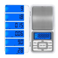 High Precision 500g 0.1g Electronic Weight Scale Digital Pocket Jewelry Diamond Balance with retail box Backlight For Kitchen