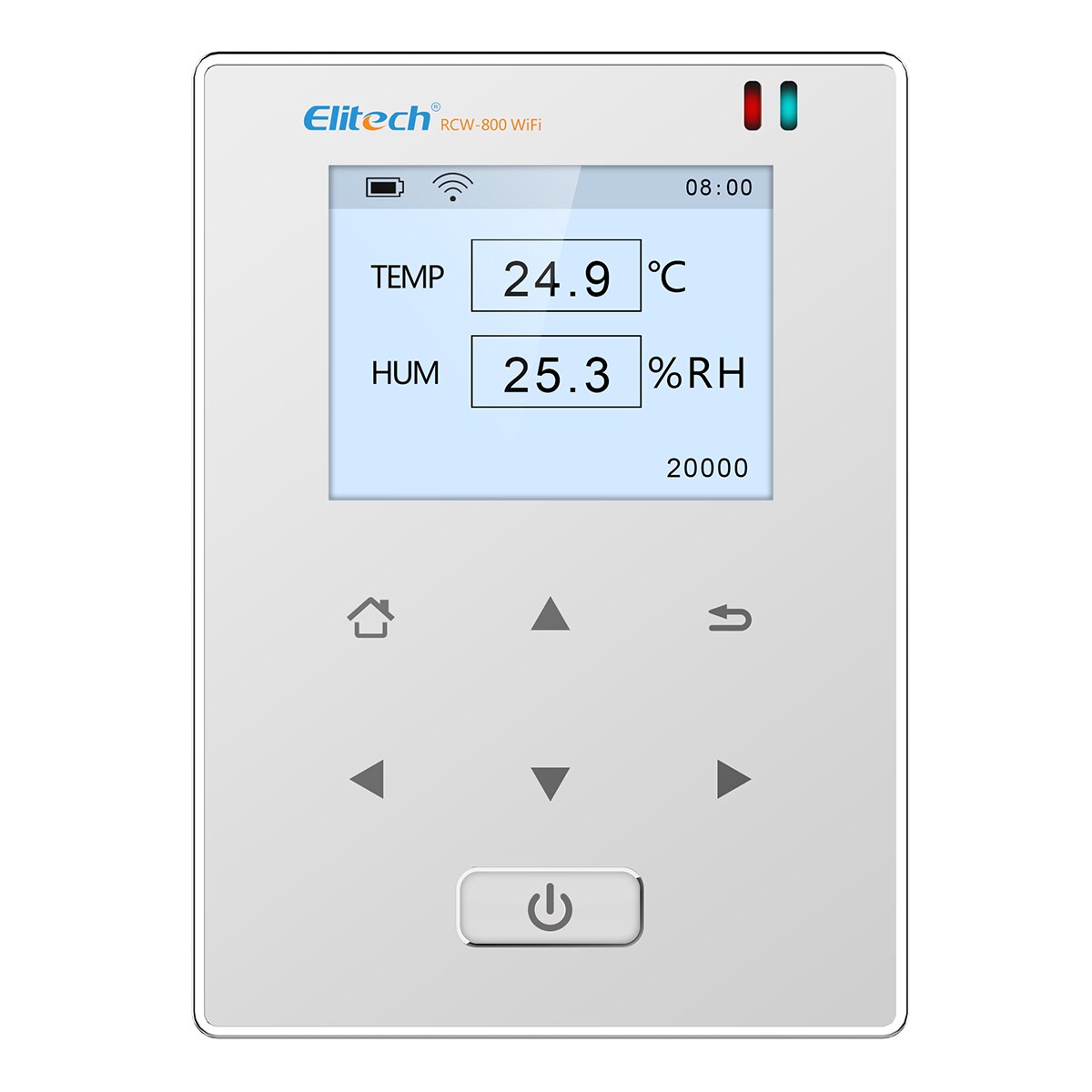 RCW-800 wifi Temperature and Humidity Data Logger Wirelesss Remote Monitor. Free 24/7 Monitoring, Alerts & Historical Data Logger