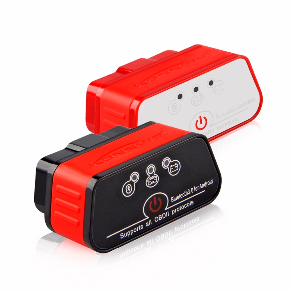 ELM327 OBD2 Car Scanner KONNWEI Bluetooth-compatible elm327 pic18f25k80 V1.5 Car Diagnostic Tools Obd 2 Auto Scanner