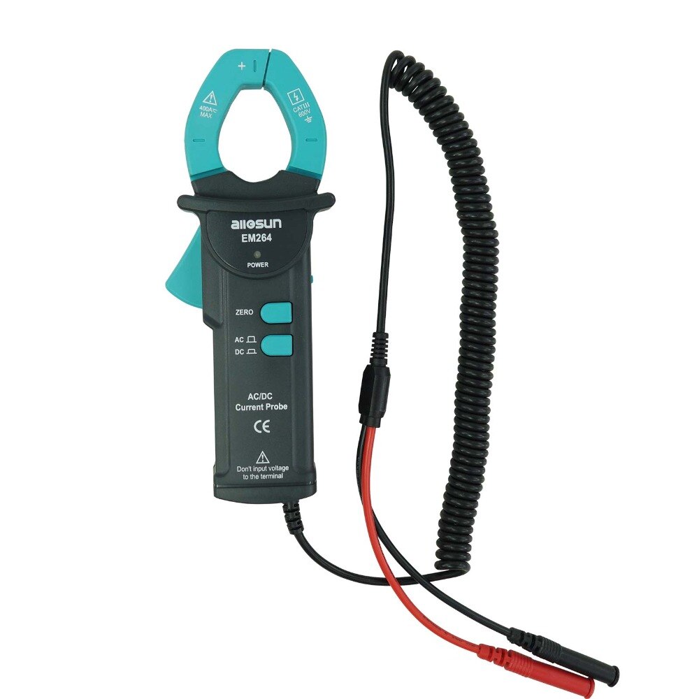 EM263 Compact Current Probe Clamp With Multimeter Digital Clamp Meter Frequency Volt  Output  Electrical Instruments