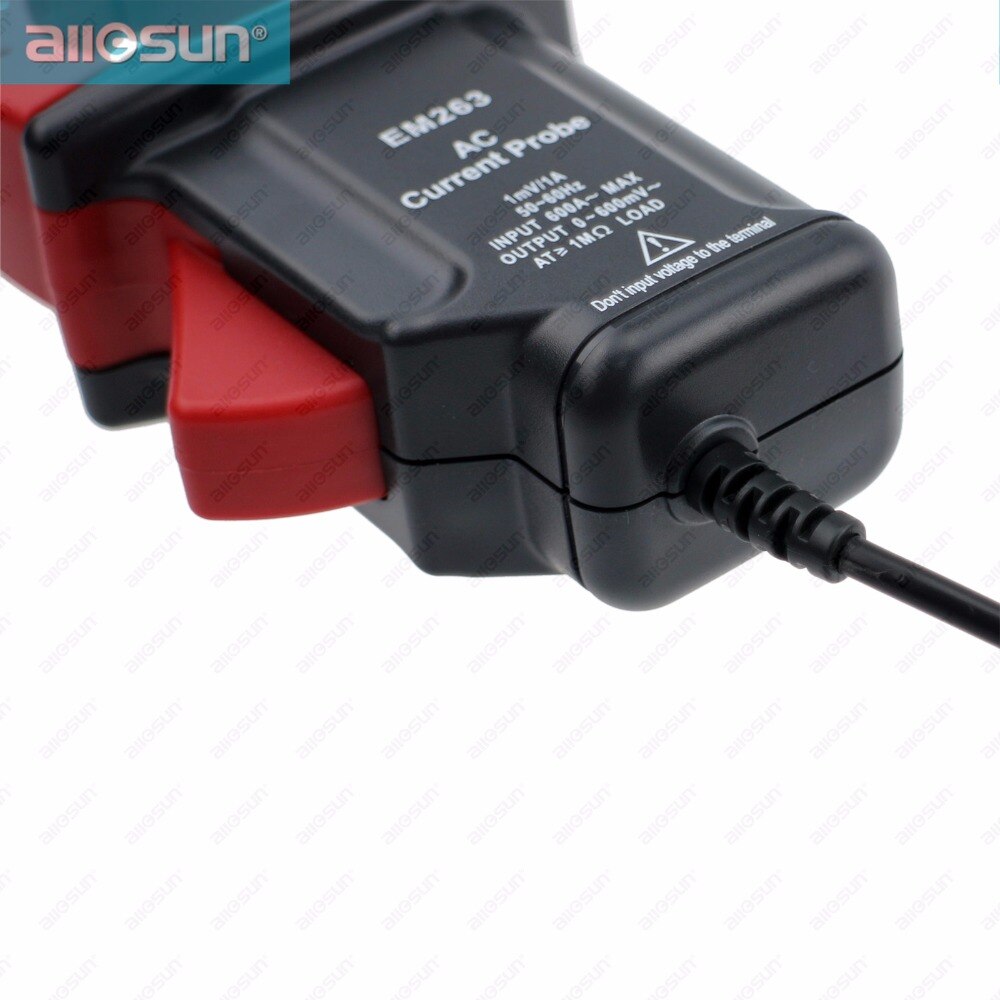 EM263 Compact Current Probe Clamp With Multimeter Digital Clamp Meter Frequency Volt  Output  Electrical Instruments