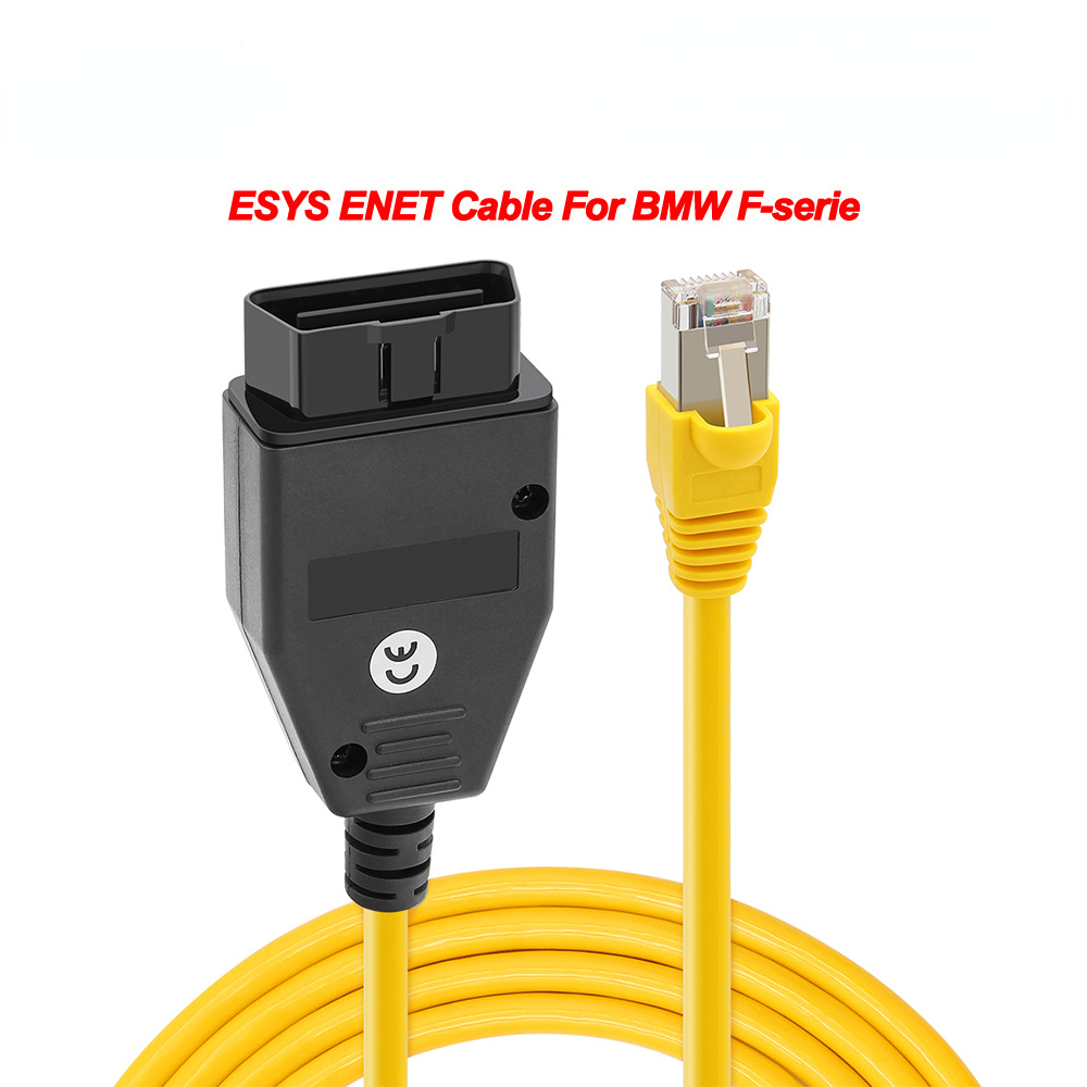 ESYS ENET Cable For BMW F-serie Refresh Hidden ICOM ENET ICOM For BMW F-Series Ethernet to OBD V50.3 ECU Programmer OBD2 Scanner Car DiagnosticTool