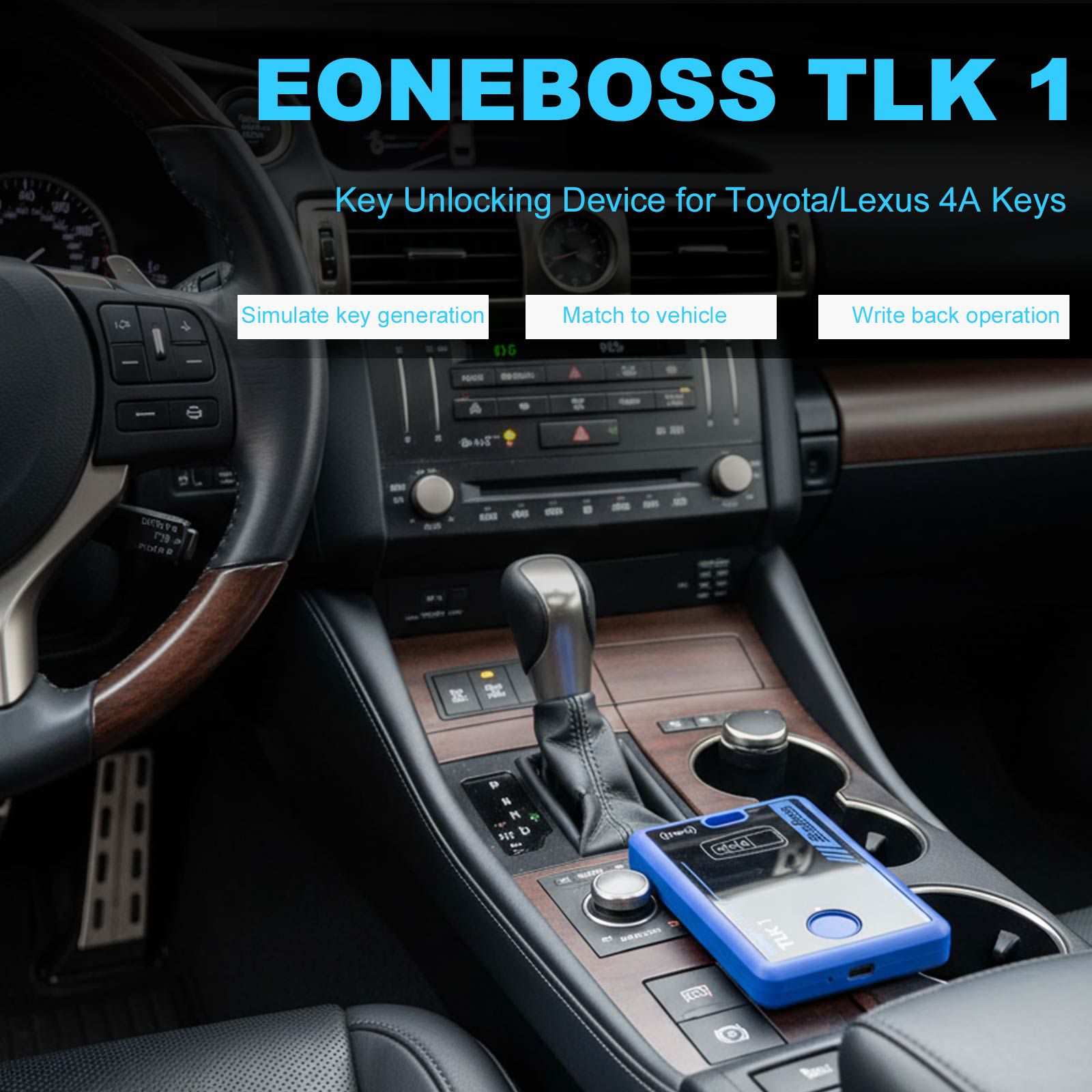 2025 EONEBOSS TLK 1 Key Unlocking Device for Toyota/Lexus 8A-AA BA B9 B8