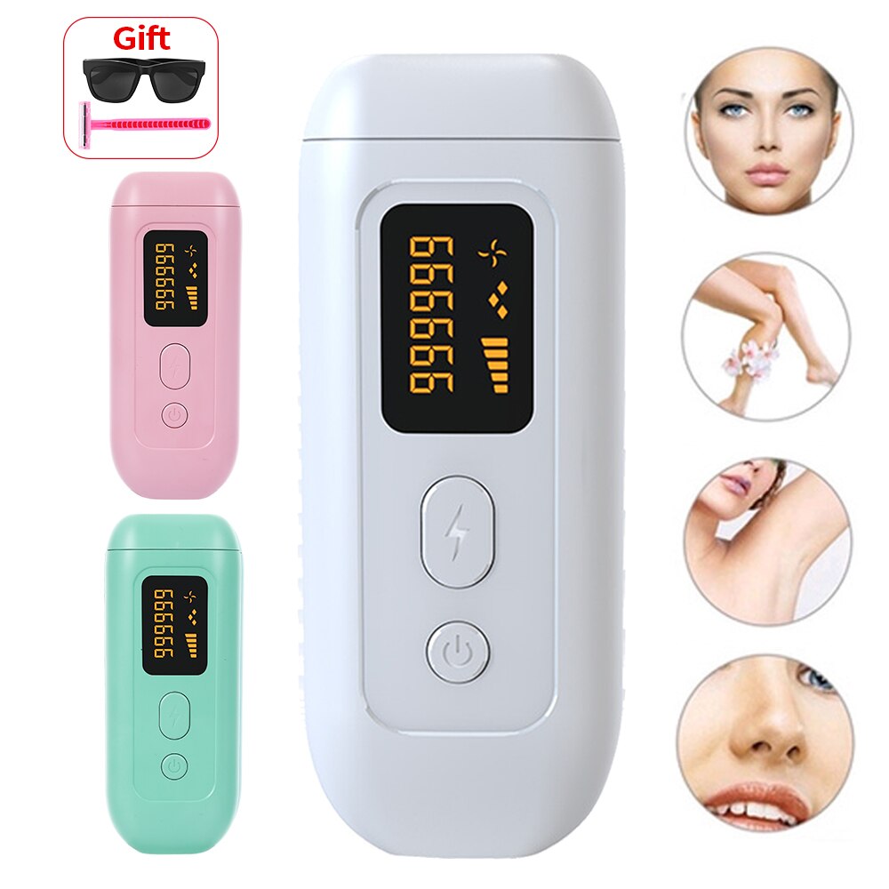 999999 IPL Epilator Professional Permanent Epilator Hair Removal Laser Epilator LCD Display Bikini Laser Hair Removal Machine