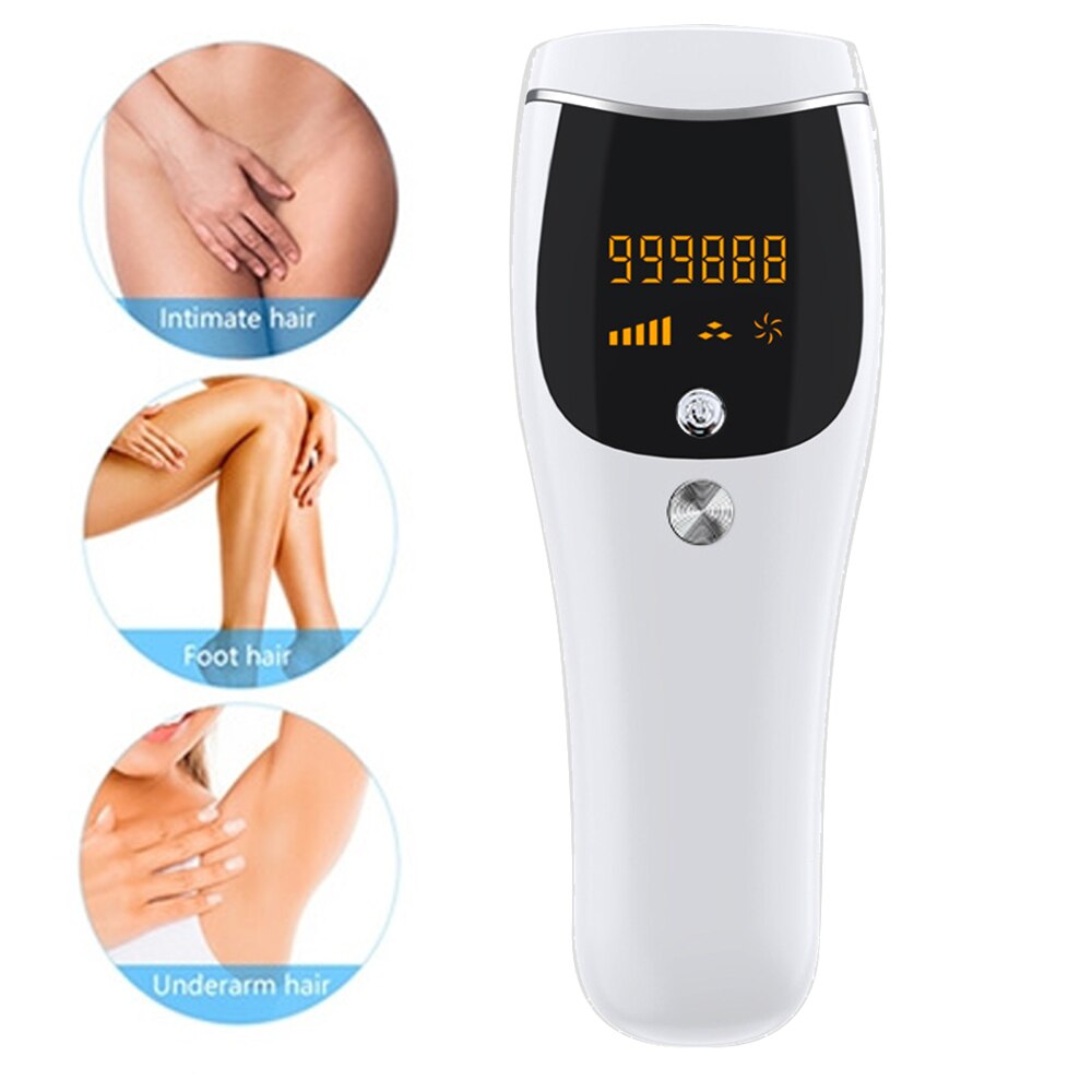 999999 IPL Epilator Professional Permanent Epilator Hair Removal Laser Epilator LCD Display Bikini Laser Hair Removal Machine