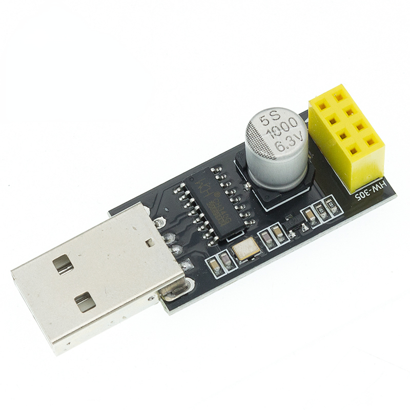 ESP01 Programmer Adapter UART GPIO0 ESP-01 Adaptater ESP8266 CH340G USB to ESP8266 Serial Wireless Wifi Developent Board Module USB Programmer