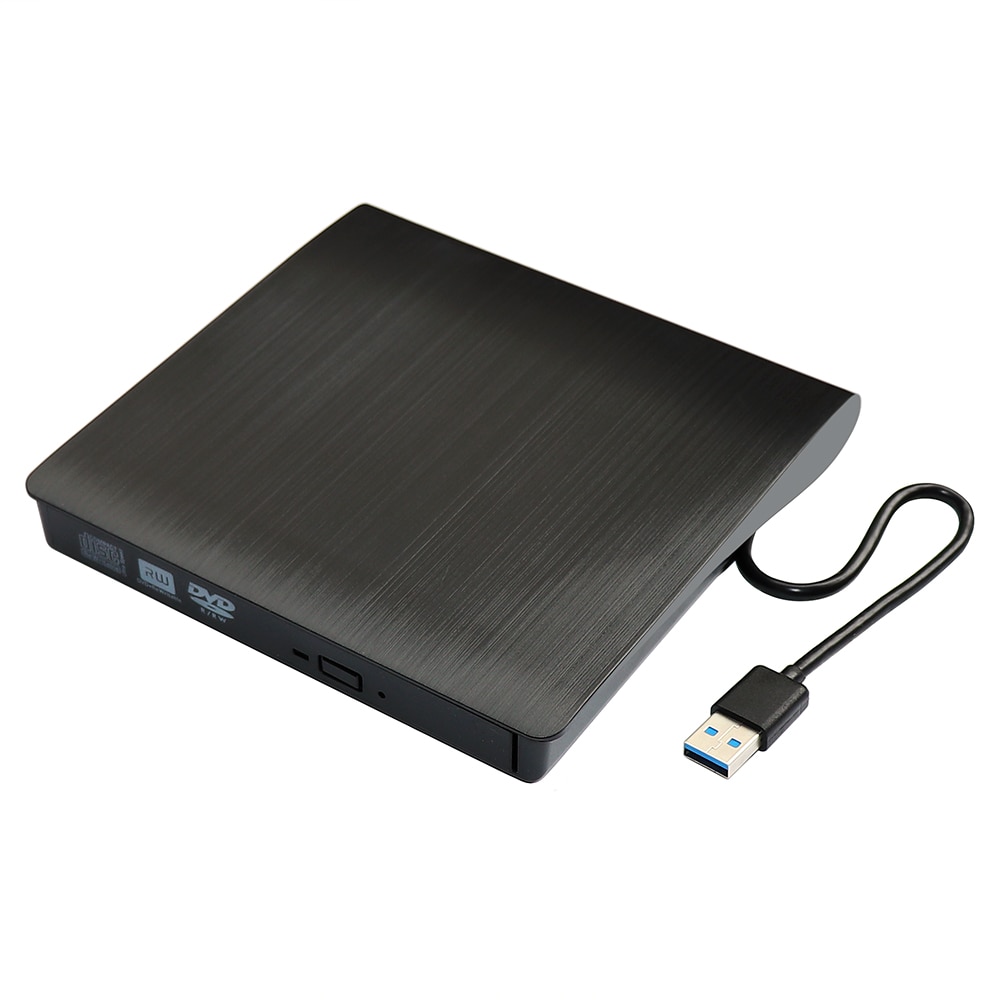 USB 3.0 Slim External DVD RW CD Writer Drive Burner Reader Player Optical Drives For Laptop PC  dvd burner  dvd portatil