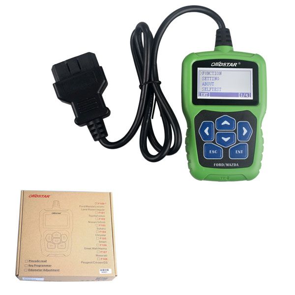 OBDSTAR F100 F-100 Mazda/Ford Auto Key Programmer No Need Pin Code Supports New Models and Odometer