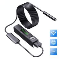 F150 Wifi Endoscope Camera Inspecton Borescope 8MM Lens Mini Wireless Endoscope Waterproof USB Snake Rigid Cable Smartphones