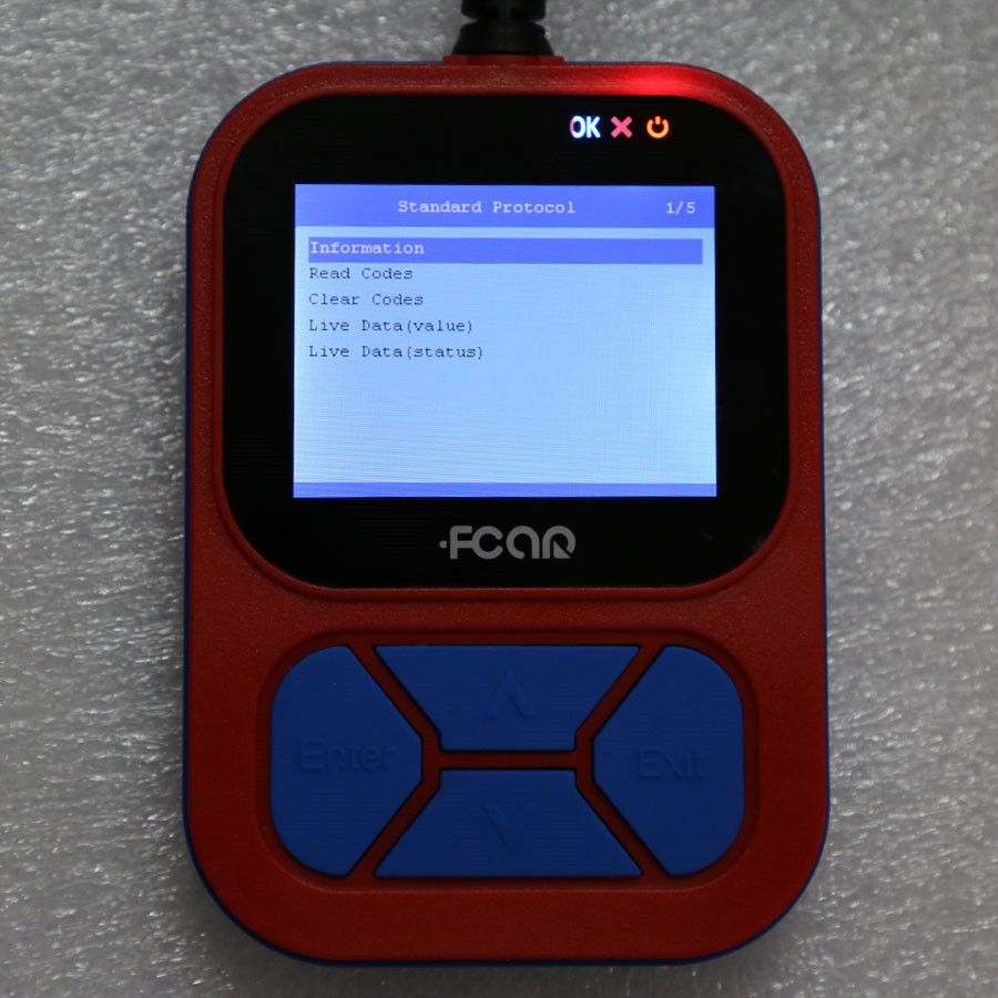 Original FCAR F502 Heavy Duty Truck Vehicle Code Reader