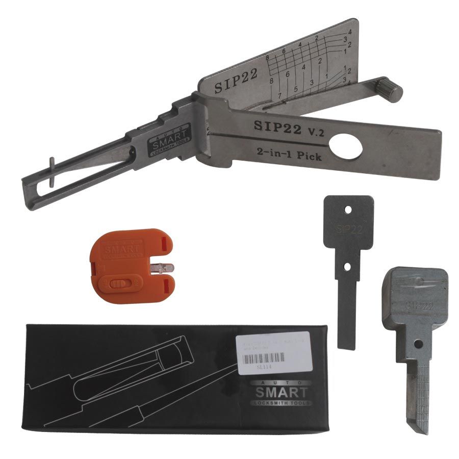 SIP22 2 in 1 Auto Locksmith Tool for Fiat