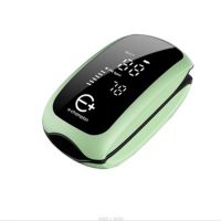 Green/Pink USB Rechargeable Finger Pulse Oximeter Oximetro De Dedo for Child and Adults Blood Oxygen Meter Heart Rate Monitor