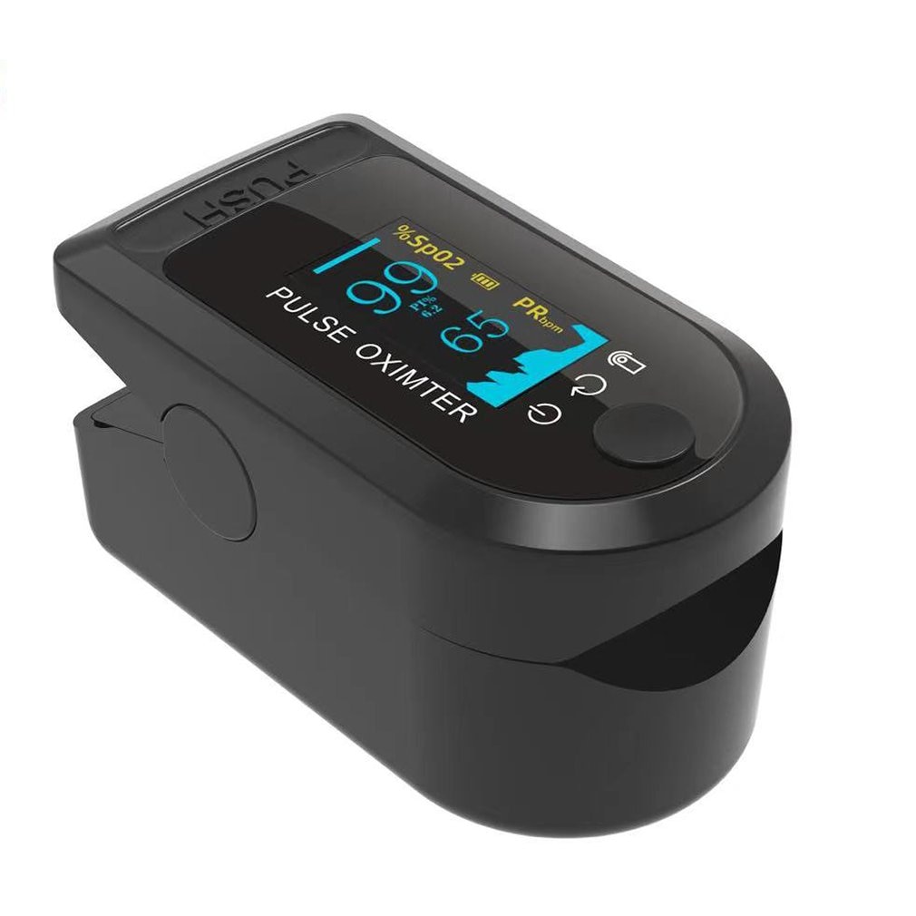 Wireless Type AD805 OLED Portable Finger Pulse Oximeter Sports Finger Clip OLED 2 Color Screen Oximeter Heart Rate Pulse Monitor