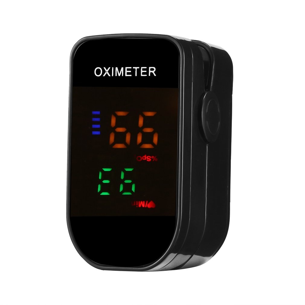 Portable  LED 4 Color Screen Oximeter Finger Pulse Oximeter Sports Finger Clip Heart Rate Pulse Monitor Health Care Baby Adults