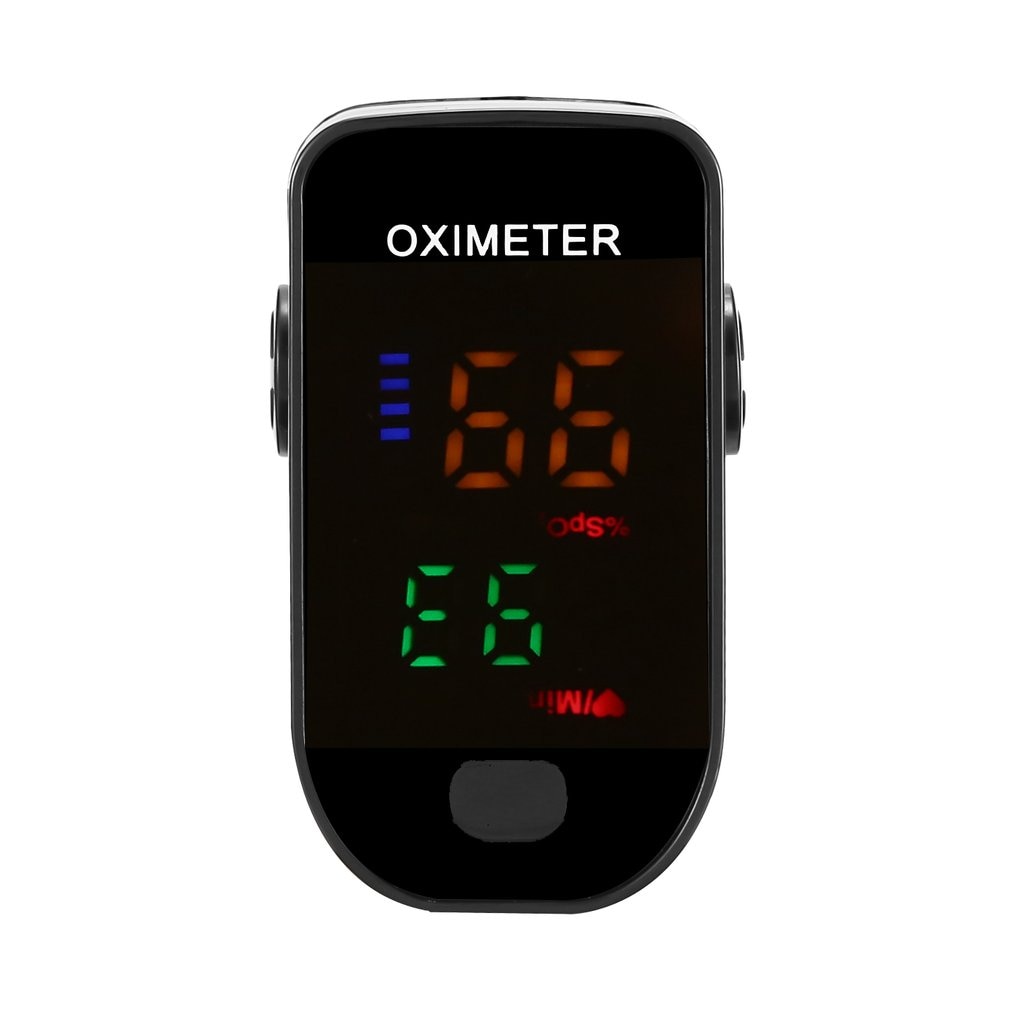 Portable  LED 4 Color Screen Oximeter Finger Pulse Oximeter Sports Finger Clip Heart Rate Pulse Monitor Health Care Baby Adults