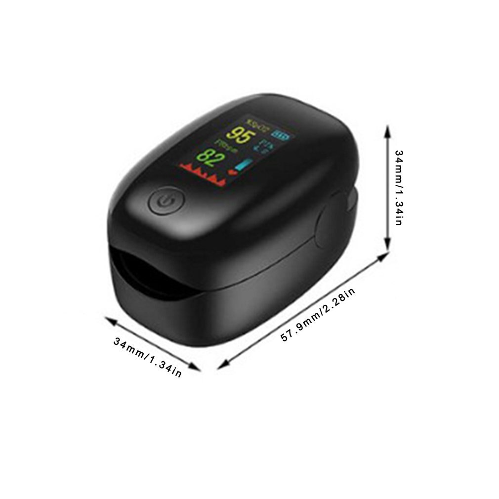 SMH-01 Durable Portable Finger Pulse Oximeter Sports Finger Clip TFT Color Screen Oximeter Heart Rate Pulse Monitor